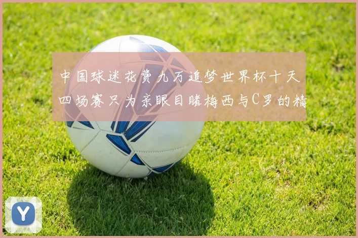中国球迷花费九万追梦世界杯十天四场赛只为亲眼目睹梅西与C罗的精彩对决